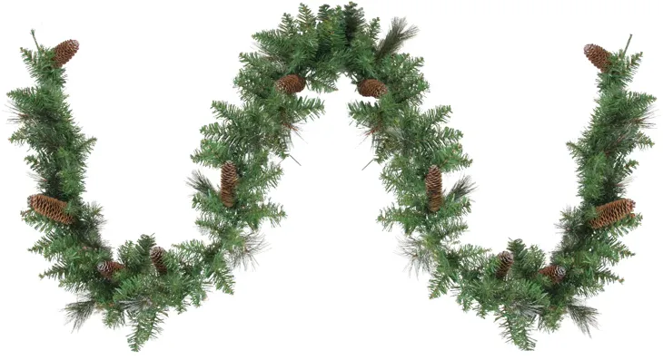 9' x 10" Yorkville Pine Artificial Christmas Garland - Unlit