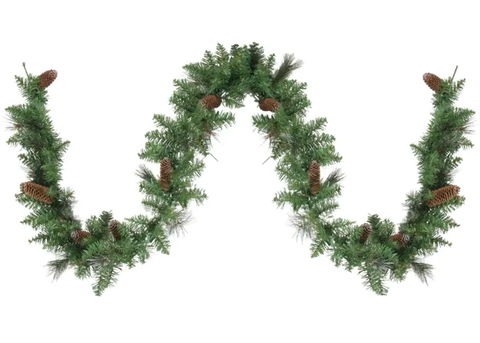 9' x 10" Yorkville Pine Artificial Christmas Garland - Unlit