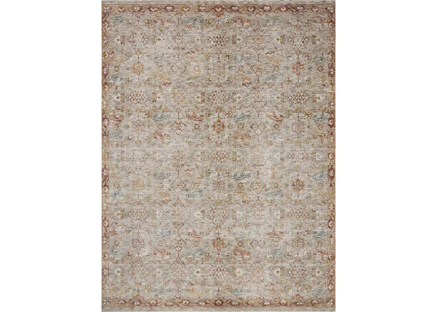 Gaia Natural/Multi 2'6" x 8'0" Runner Rug