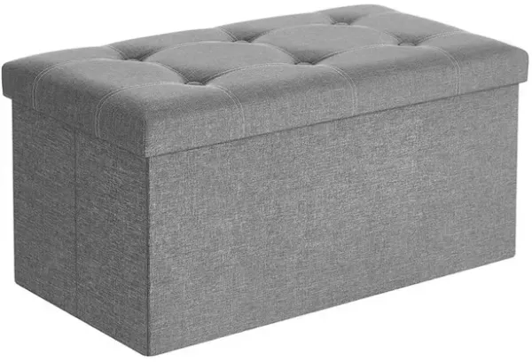21 Gal. (80L) Storage Ottoman Bench - Folding Chest and Bed End Stool