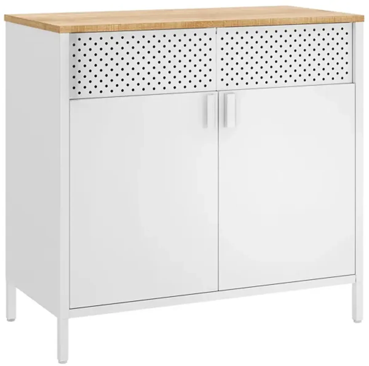 Storage Sideboard - Buffet Table with Adjustable Shelves for Versatile Organization and Stylish Dining