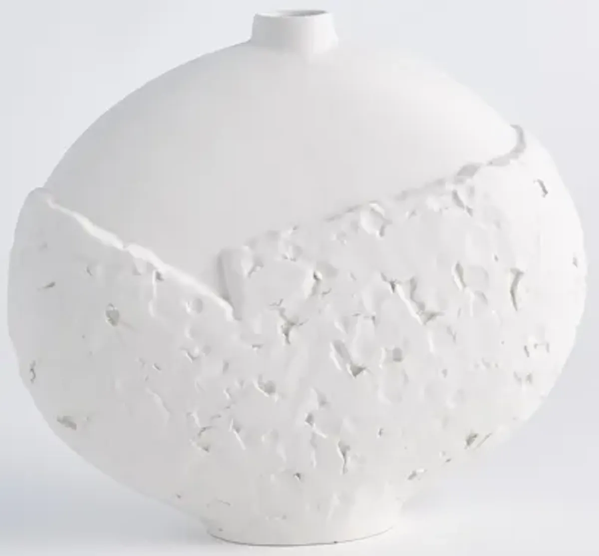 Asymmetrical Stipple Vase