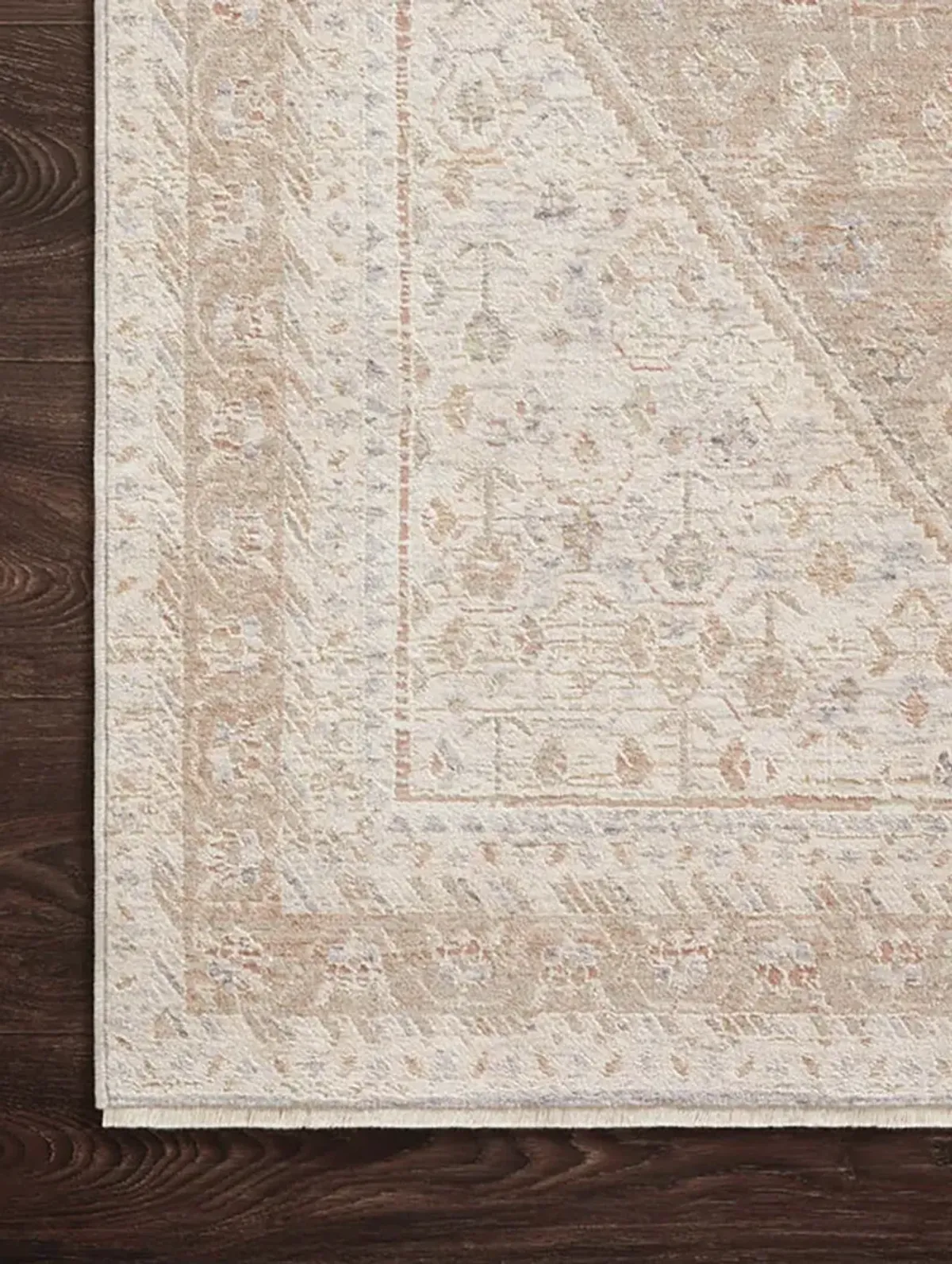 Carlisle Taupe/Ivory 9'6" x 13'1" Rug