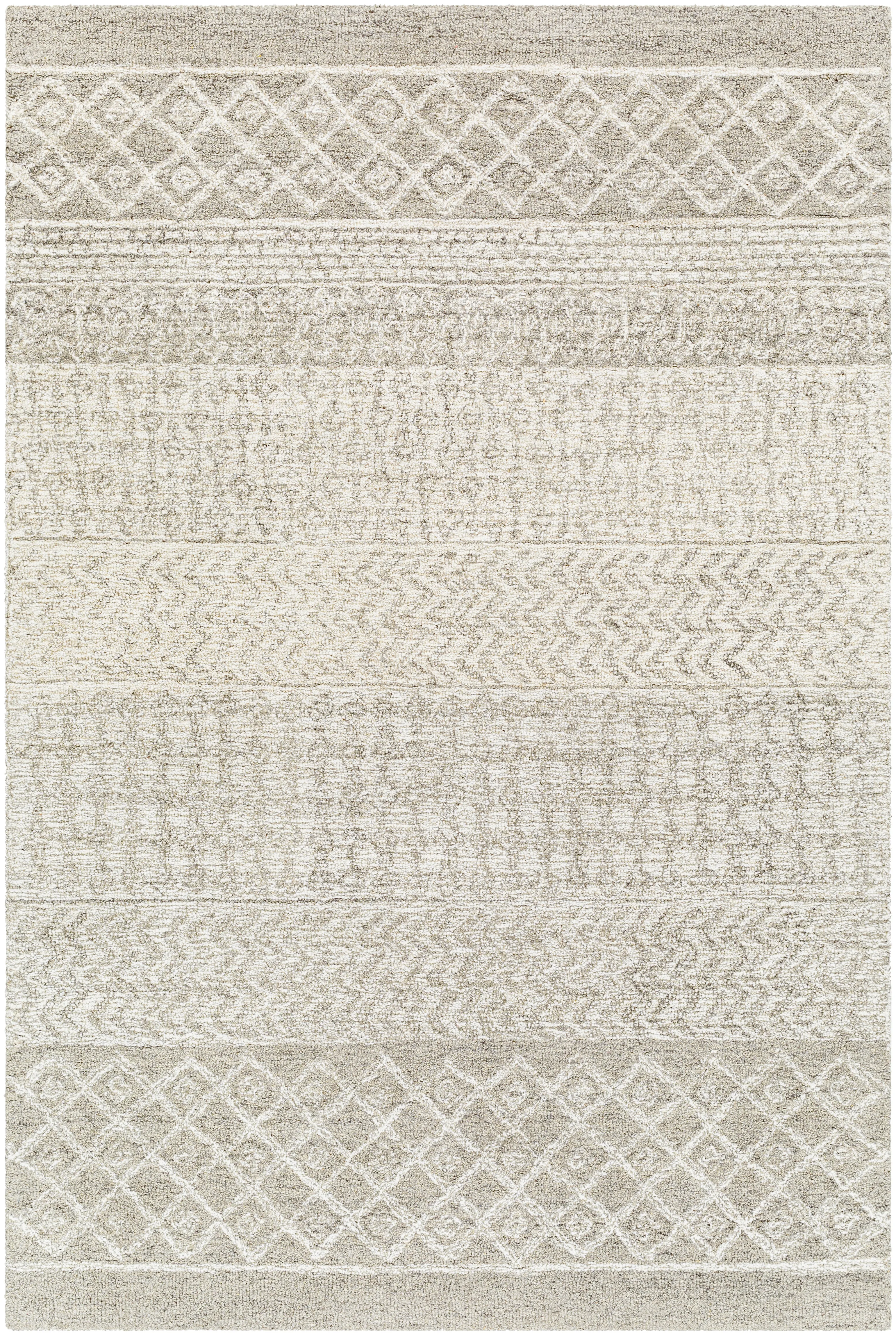 Maroc MAR-2300 5' x 7'6' Beige Rug