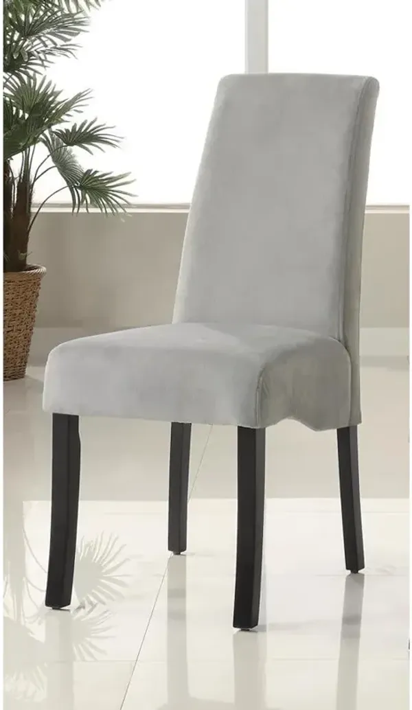 Coaster Co. of America Stanton Upholstered Side Chairs Grey (Set of 2)