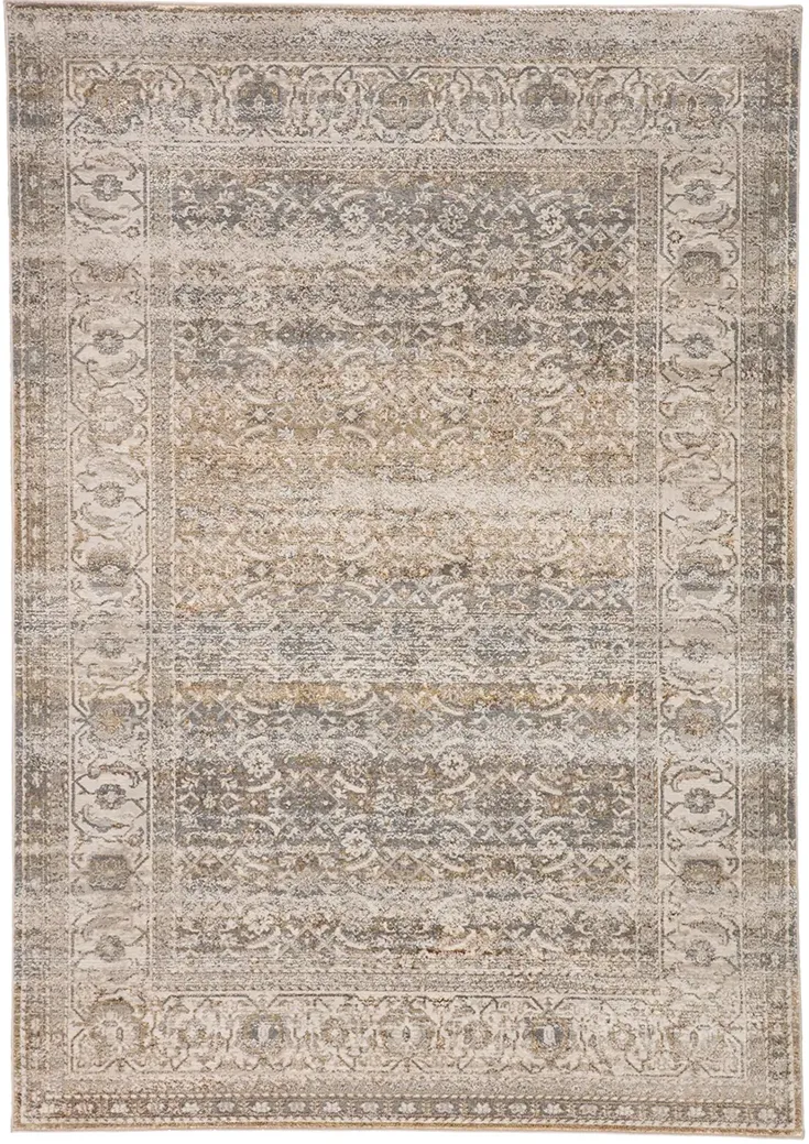 Sinclaire Ilias Gray 2'2" x 8' Runner Rug