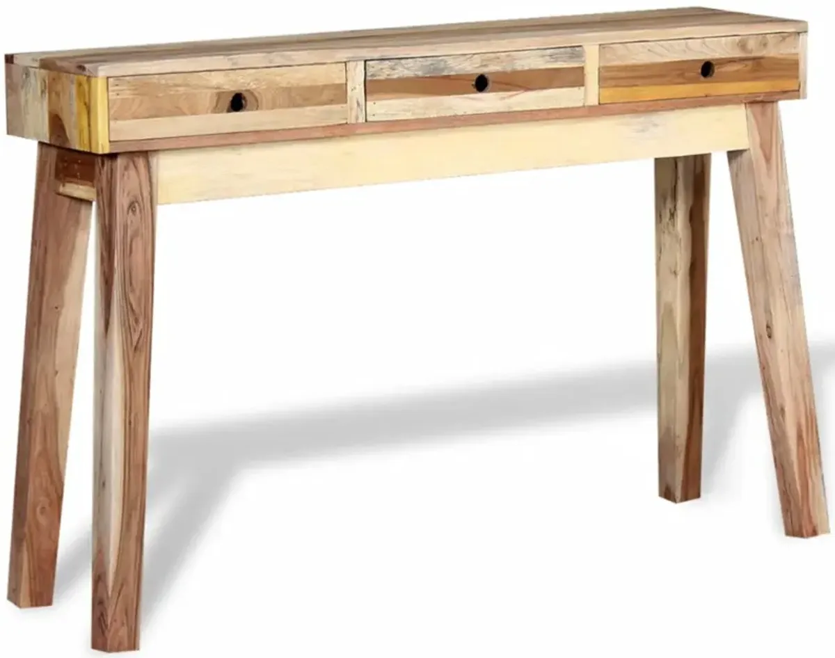 vidaXL Console Table Solid Reclaimed Wood