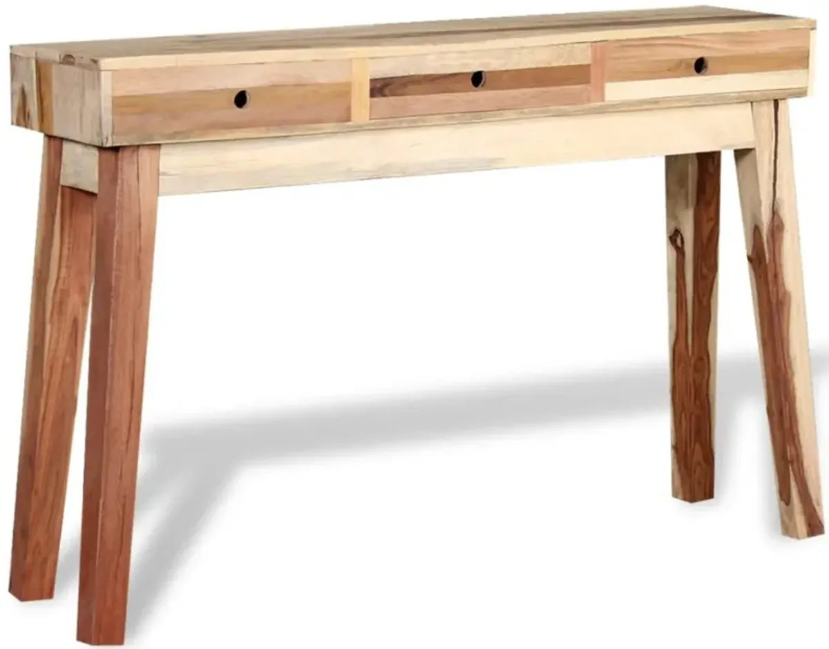 vidaXL Console Table Solid Reclaimed Wood