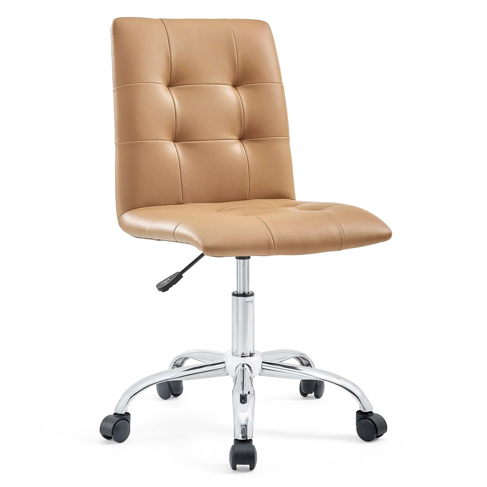 Modway Furniture - Prim Armless Mid Back Office Chair Orange