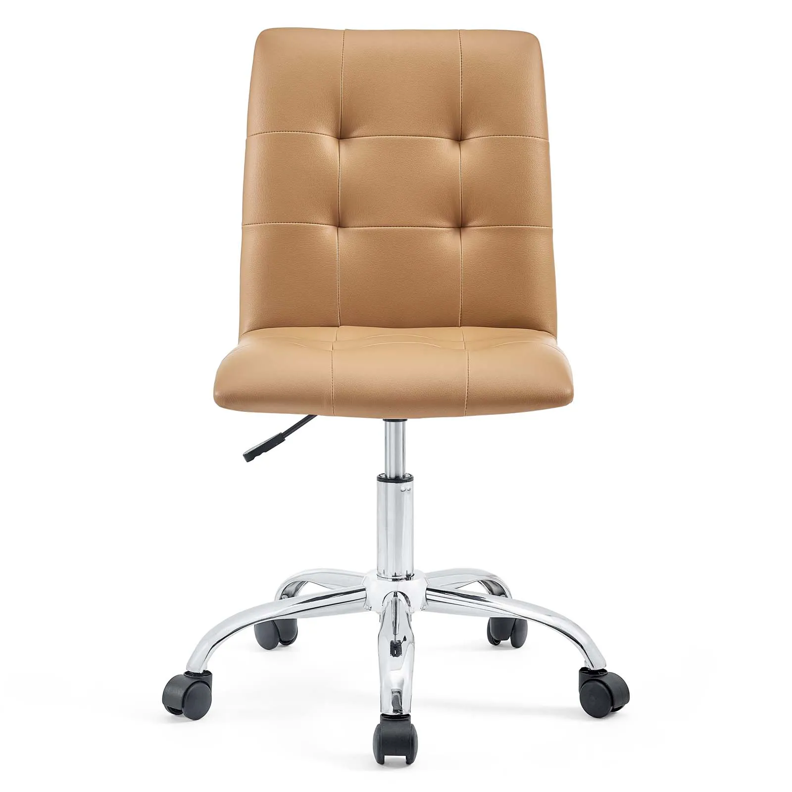 Modway Furniture - Prim Armless Mid Back Office Chair Orange