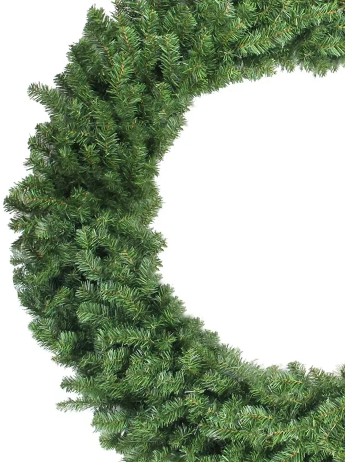 Canadian Pine Artificial Christmas Wreath  48 Inch  Unlit