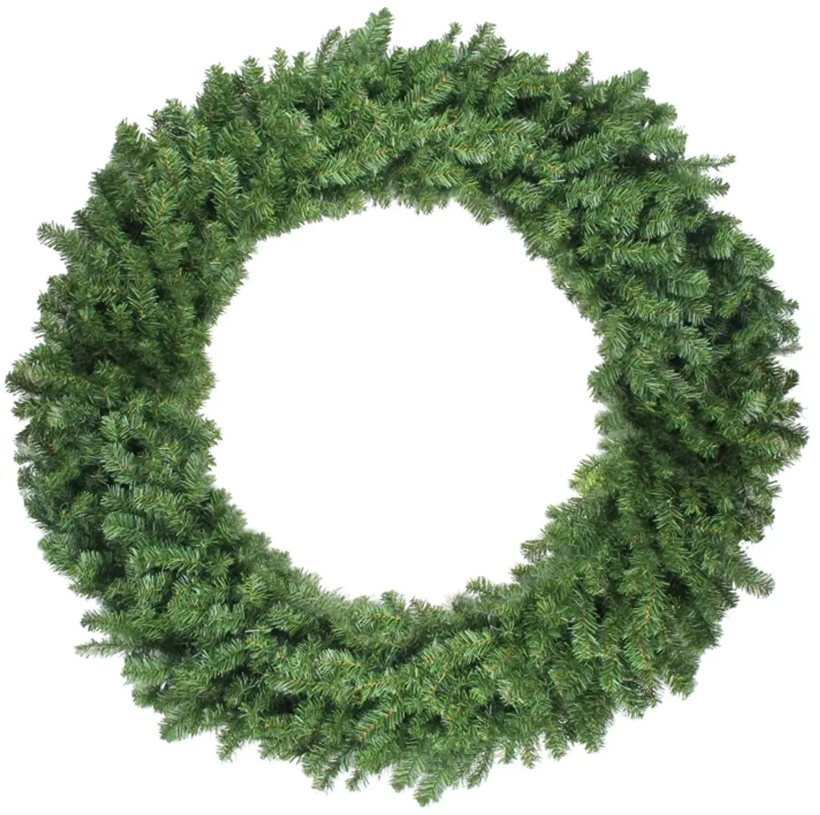 Canadian Pine Artificial Christmas Wreath  48 Inch  Unlit