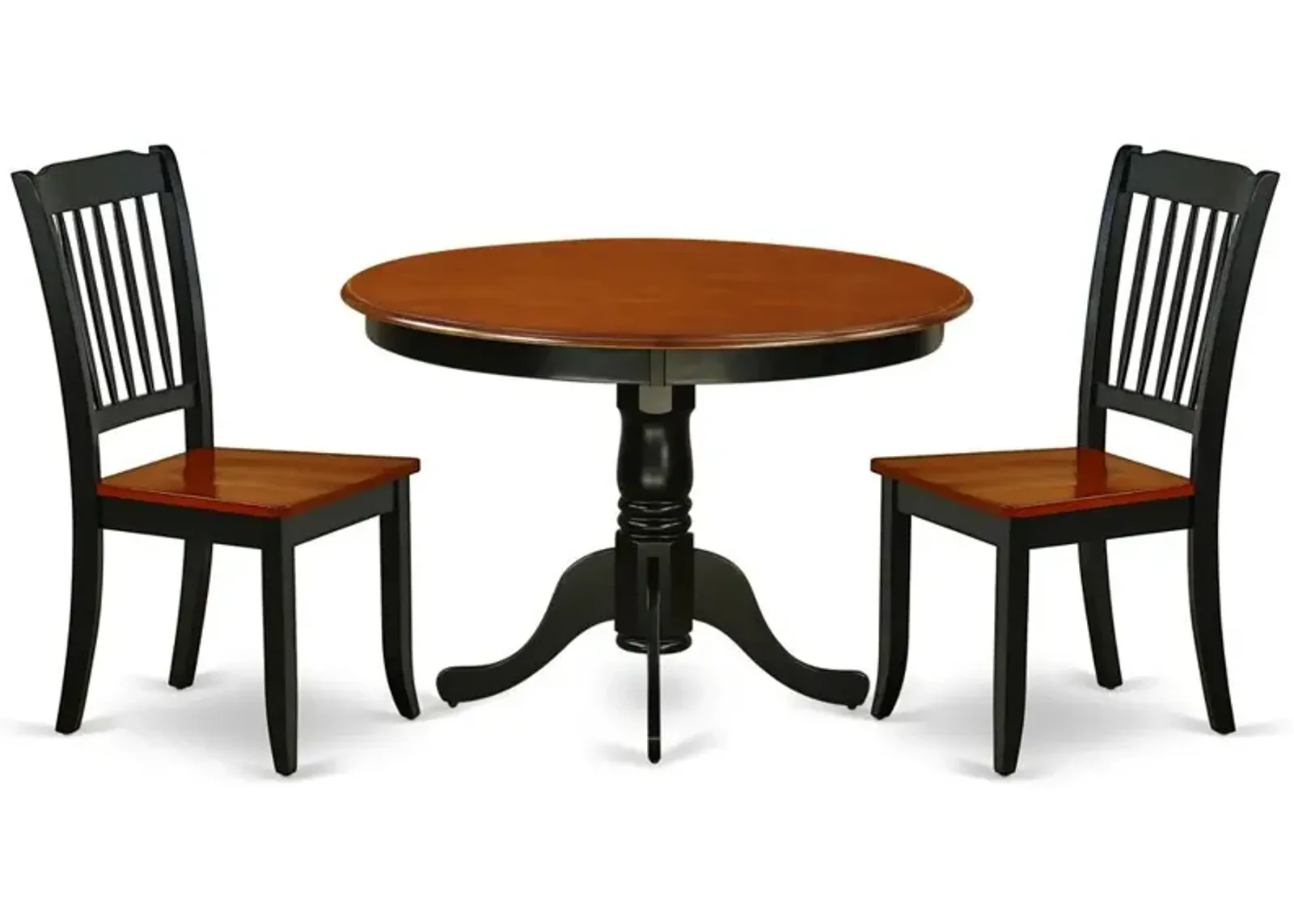 Dining Room Set Black & Cherry