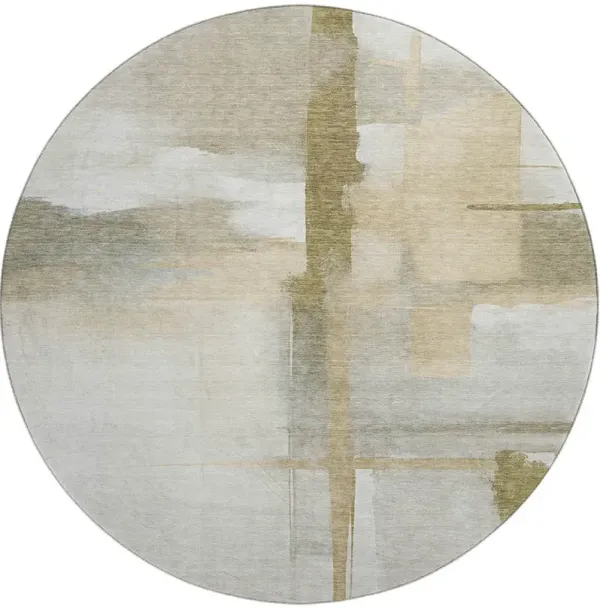 Ravenna RN9 Putty 8' Round Rug