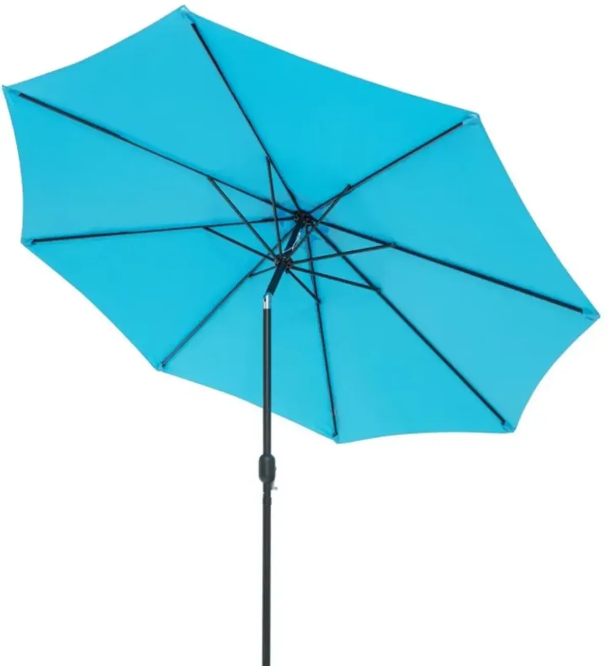 Hivvago 10 Feet Outdoor Patio Umbrella with Tilt Adjustment and Crank