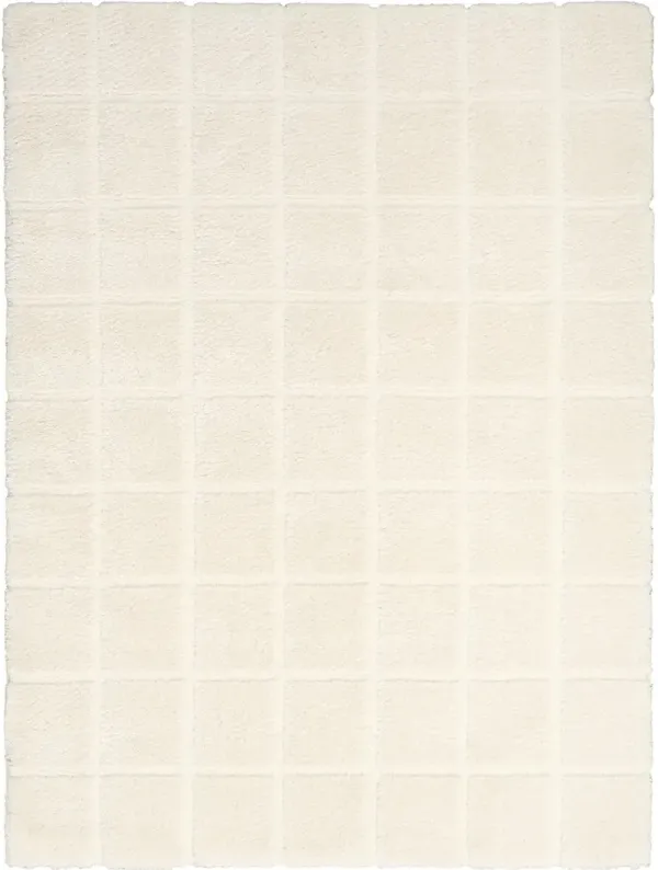 West End Ave WTE01 Ivory 6' x 9' Rug