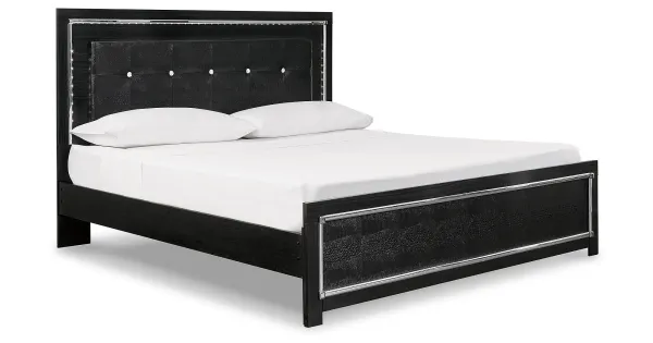 Kaydell King Upholstered Panel Bed