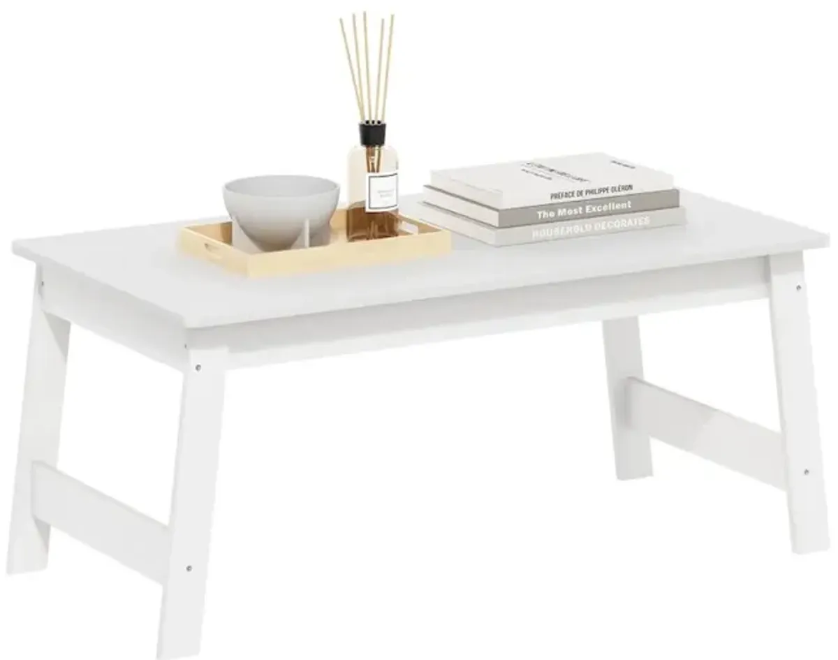 Beginning Coffee Table, White