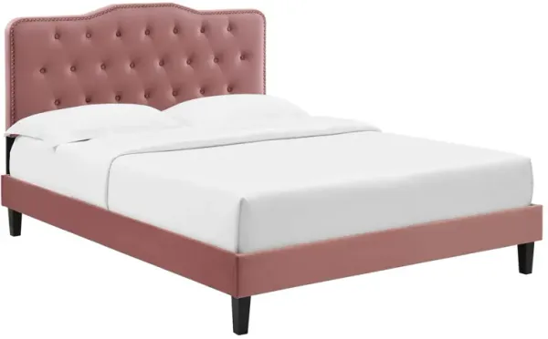 Modway - Amber Performance Velvet Twin Platform Bed