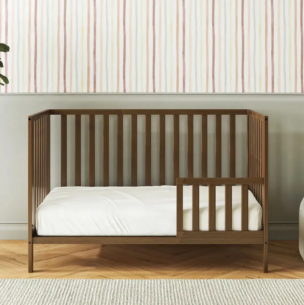 Baby Relax Universal Daybed and Toddler Rail, Walnut