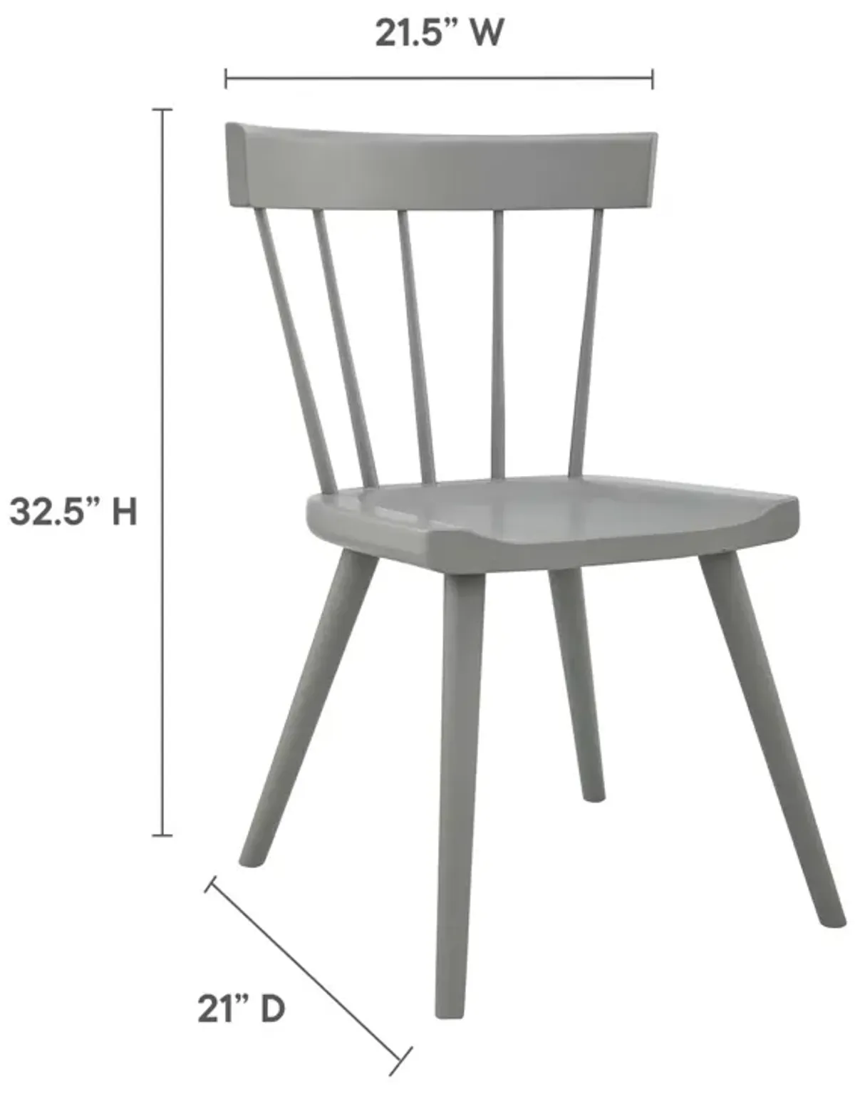 Sutter Wood Dining Side Chair