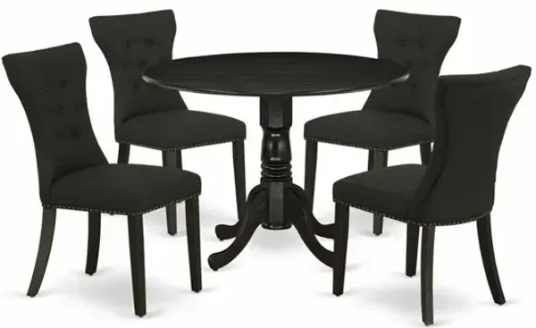 Dining Room Set Wirebrushed Black