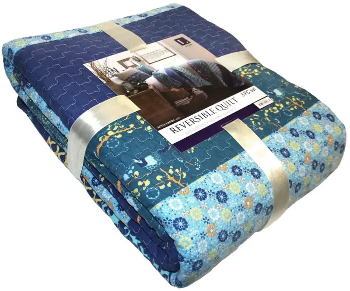 Royal Empire Quilt 3Pc Set