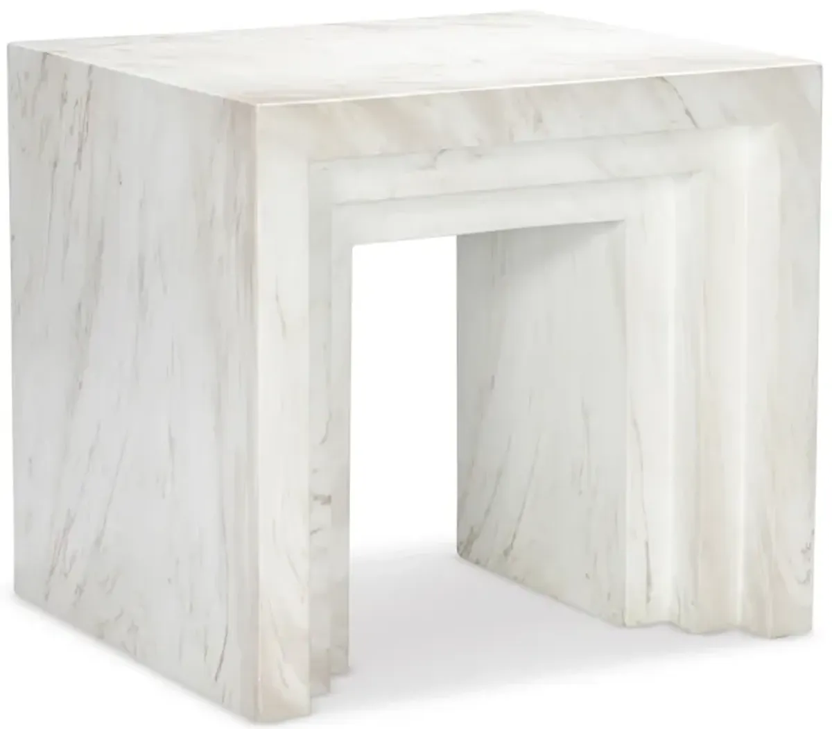 Aries Marble End Table