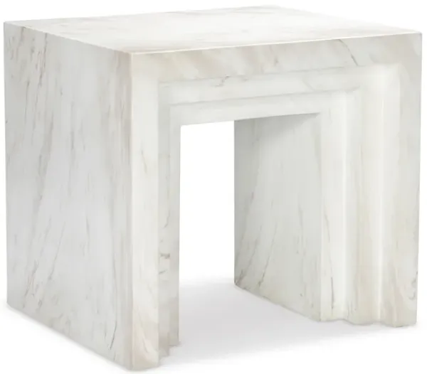 Aries Marble End Table