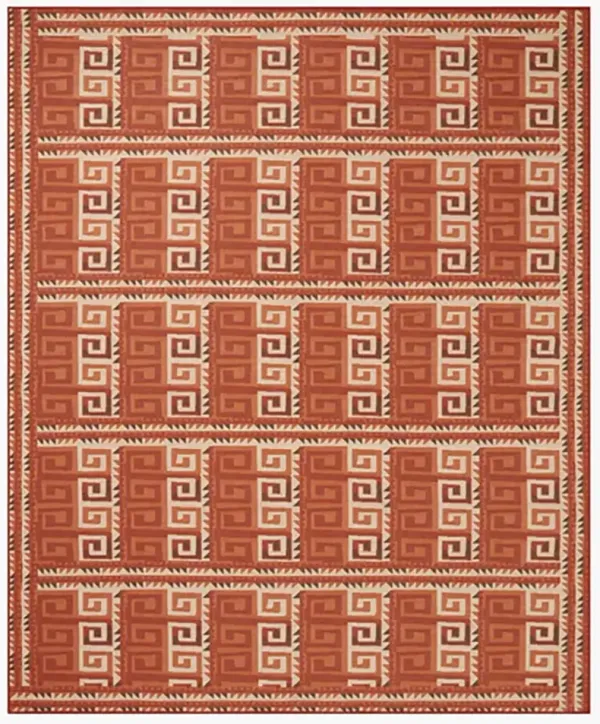 Ari ARI03 Spice/Ivory 7'9" x 9'9" Rug by Justina Blakeney x Loloi