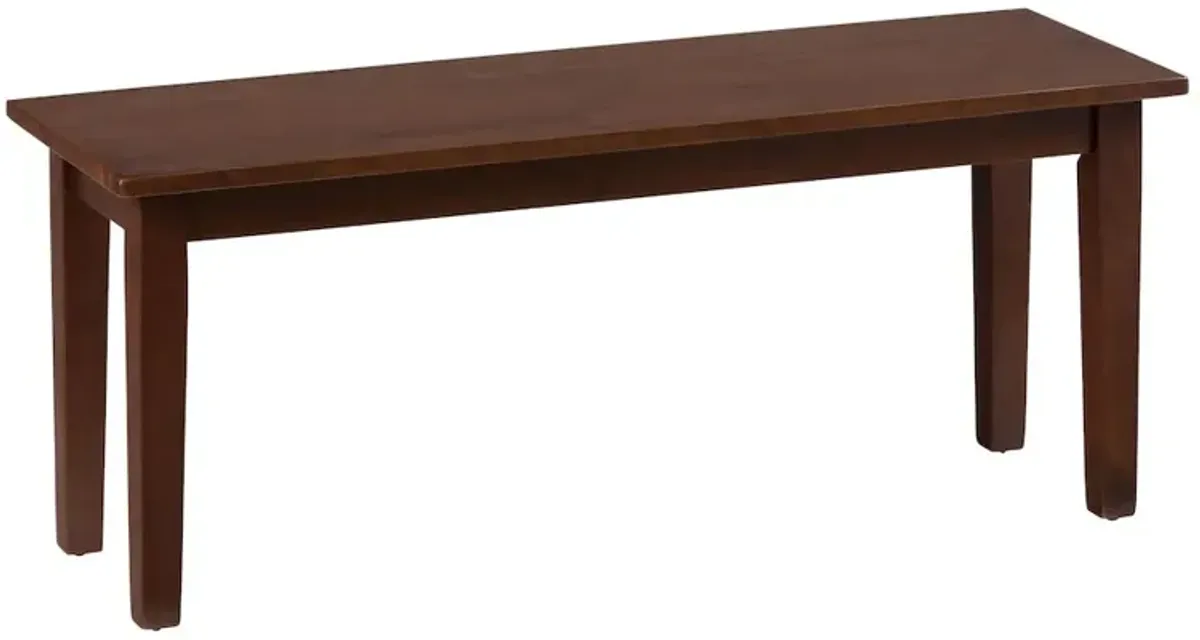 Jofran Simplicity Solid Wood 48 Classic Bench