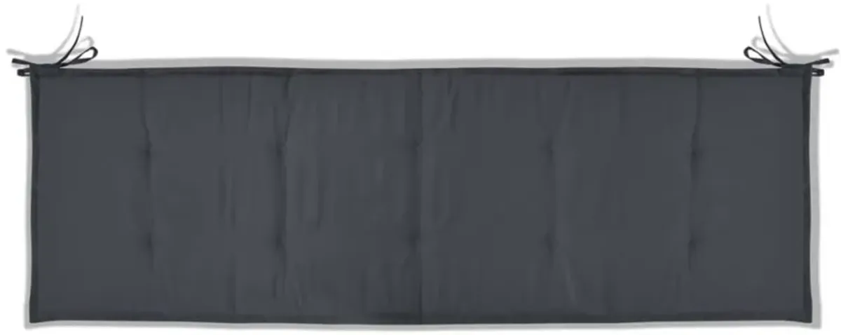 vidaXL Garden Bench Cushion Anthracite 59"x19.7"x1.18"