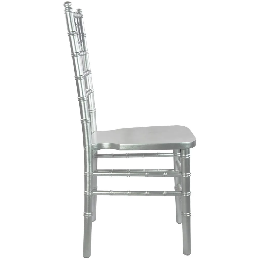 Flash Furniture Advantage Silver Chiavari Chair