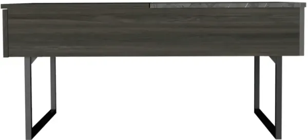 Westover Rectangle Lift Top Coffee Table Carbon Espresso And Onyx