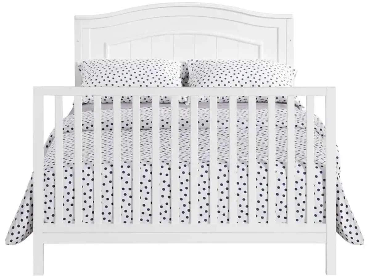 Oxford Baby Nolan 4 In 1 Convertible Crib Snow White