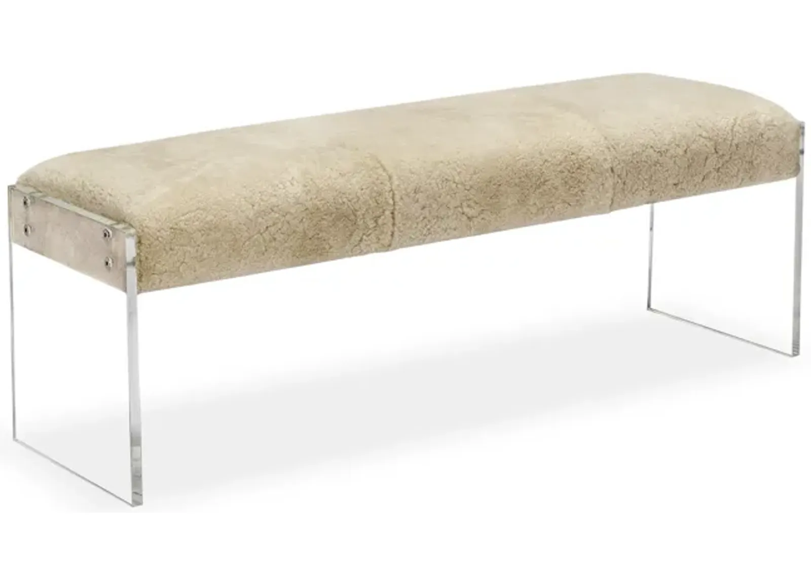 Aiden Bench - Natural Hide