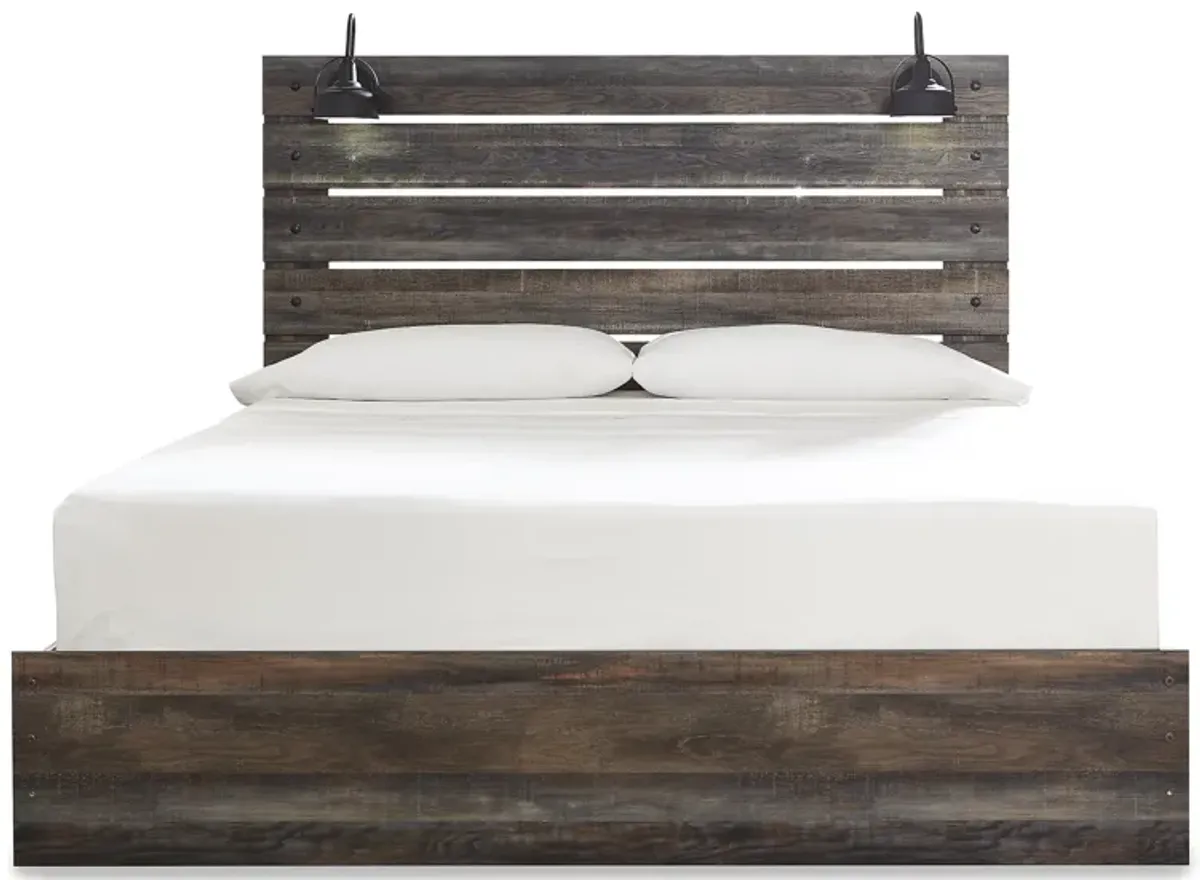 Drystan King Panel Bed