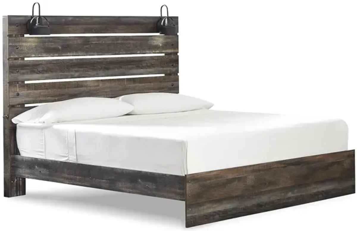 Drystan King Panel Bed