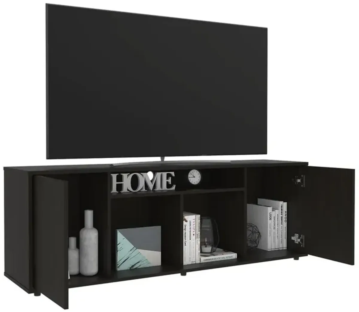 Dallas Tv Stand Black Wengue