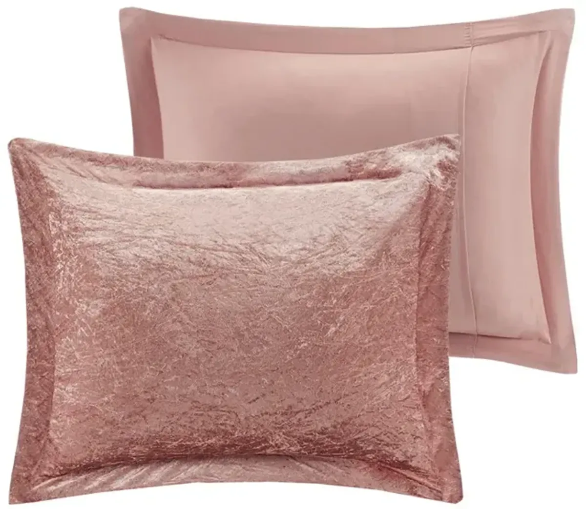 Gracie Mills Eirlys Velvet Comforter Set