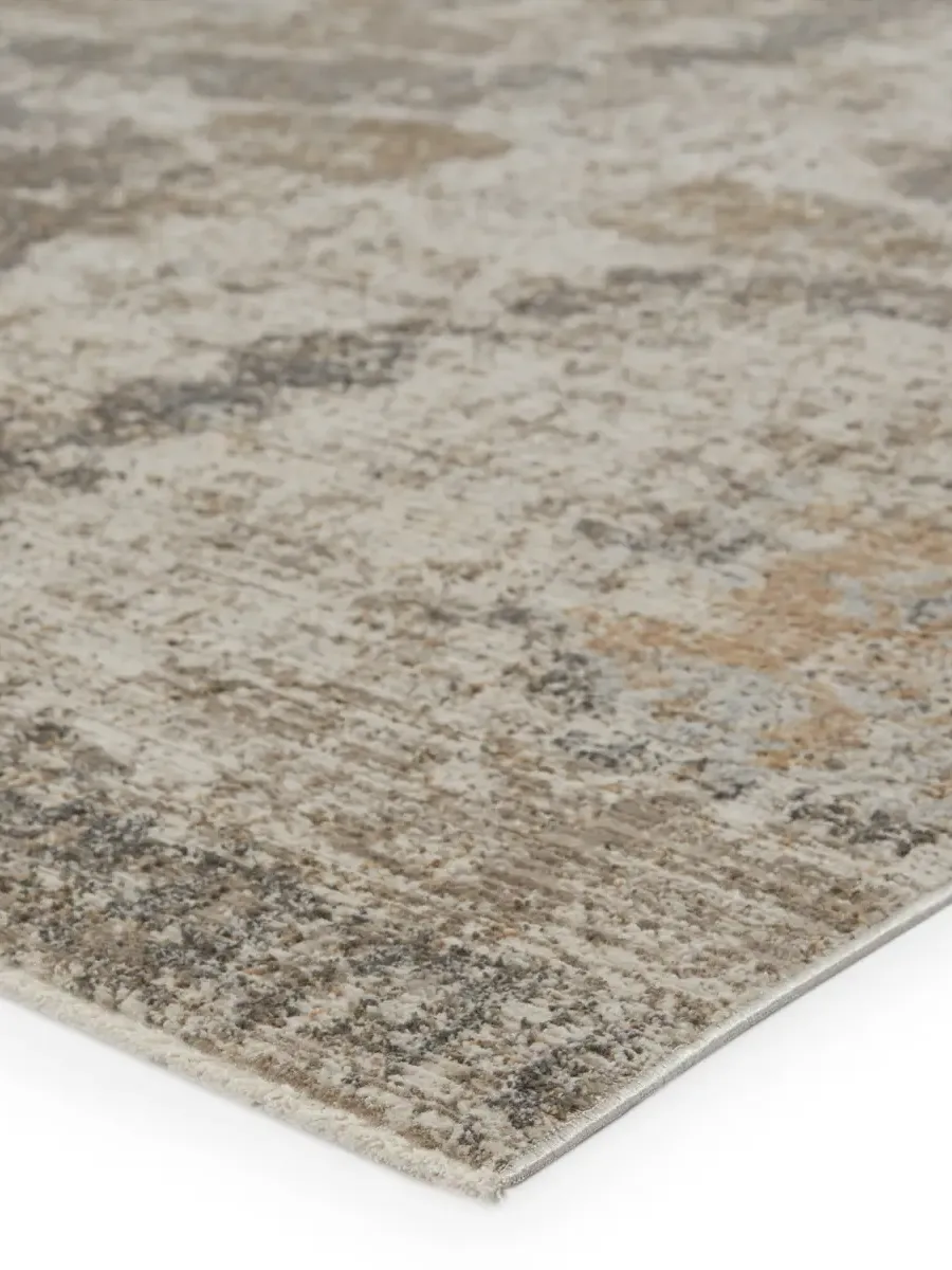 En Blanc Airi Gray 3' x 8' Runner Rug