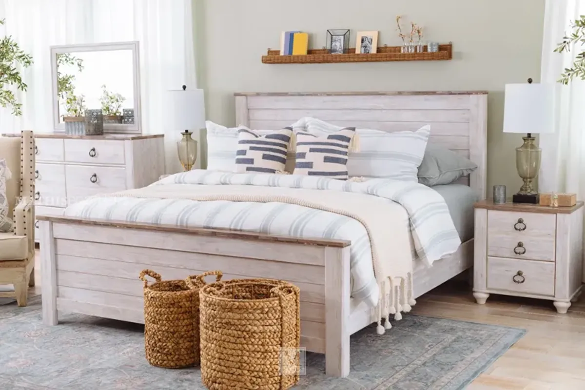 Willowton Twin Panel Bed