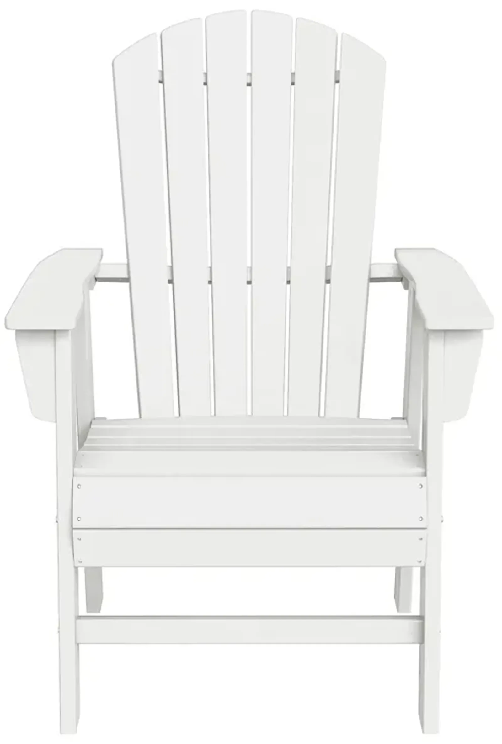 WestinTrends Dylan Outdoor Patio Shell-back Adirondack Dining Chair Weather Resistant