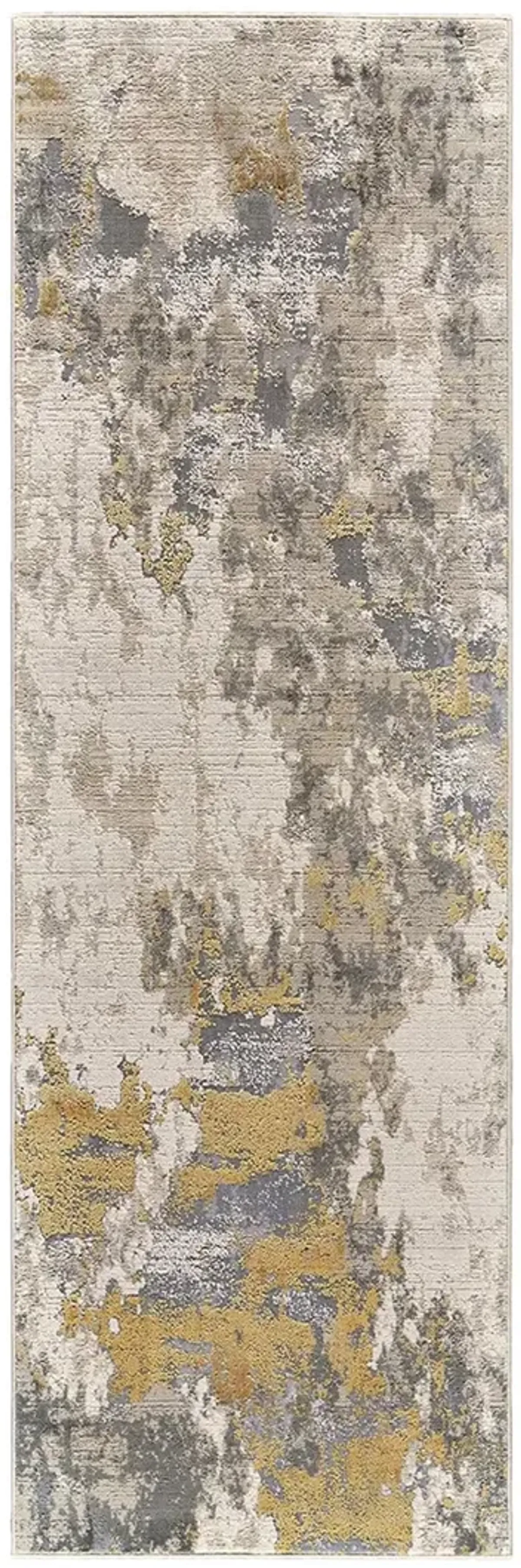 Waldor 3970F Ivory/Gold/Gray 2'10" x 7'10" Rug