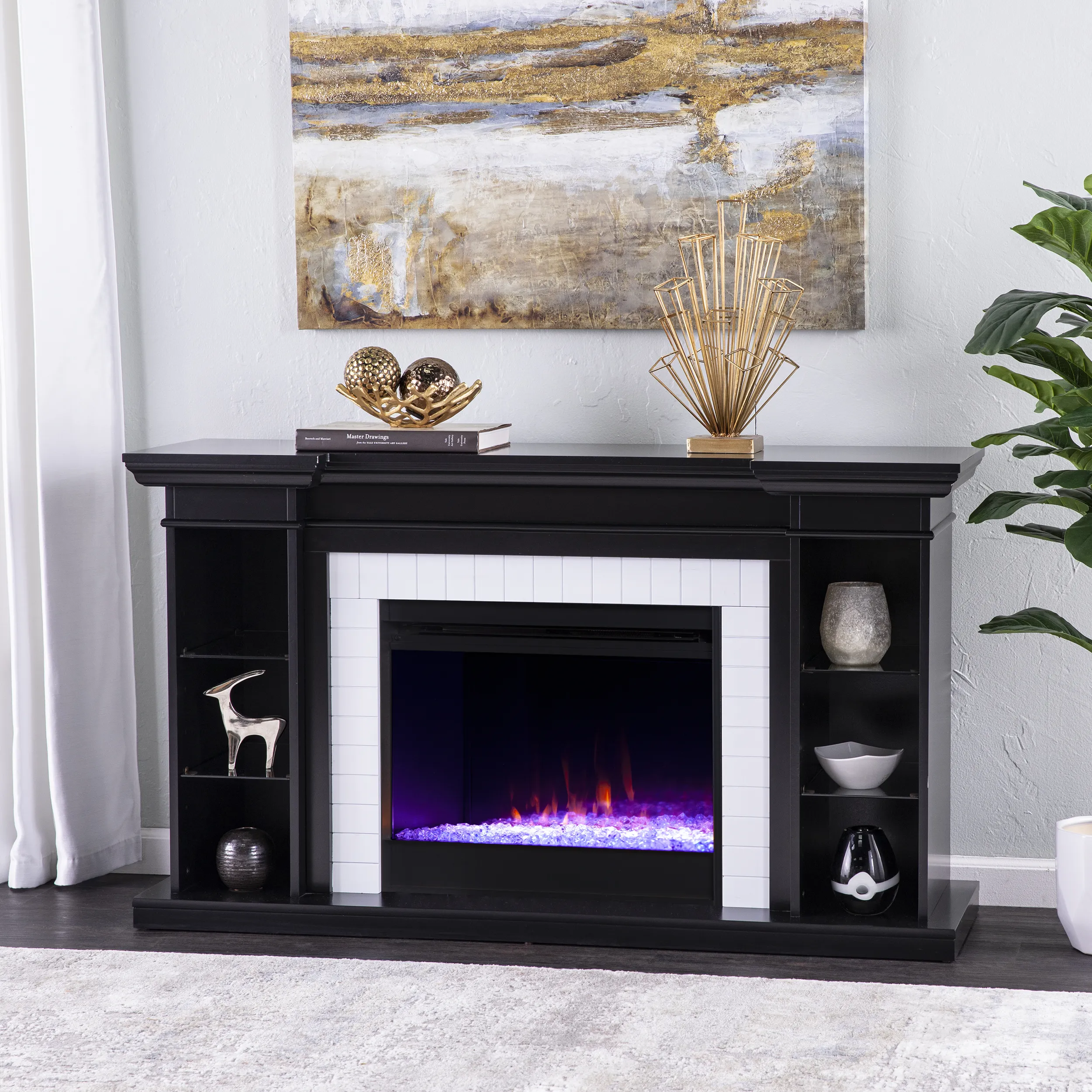 Longridge Color Changing Fireplace