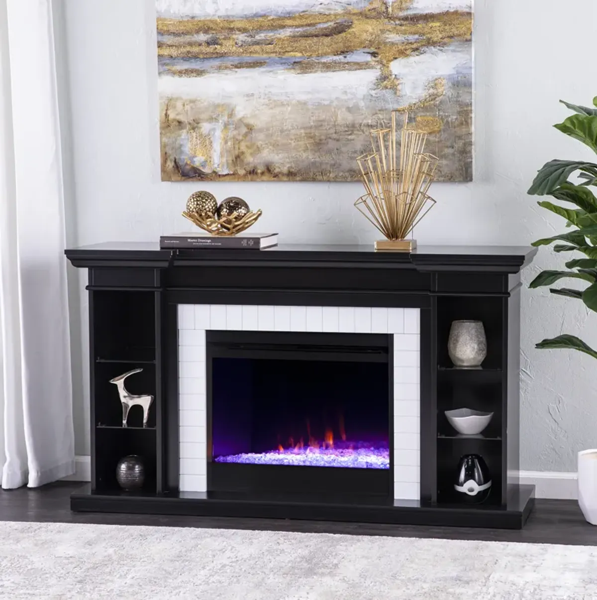 Longridge Color Changing Fireplace