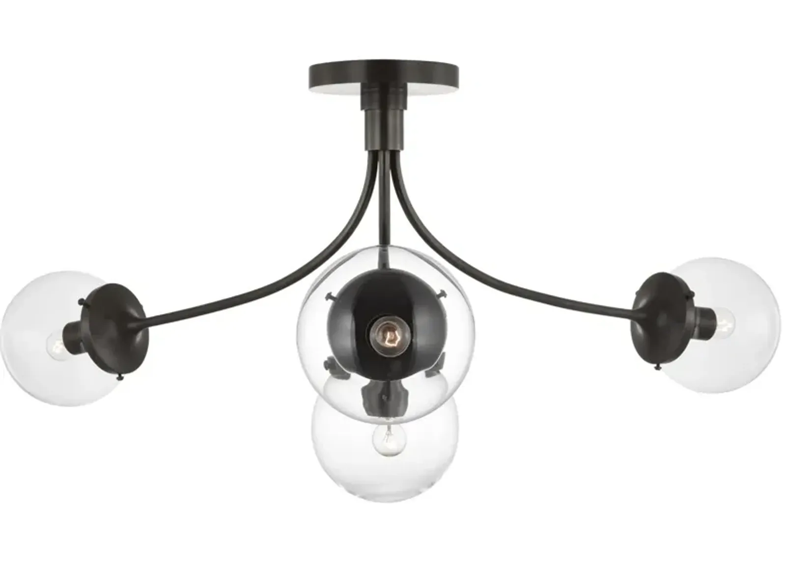 Prescott Lrg Semi-Flush Mount