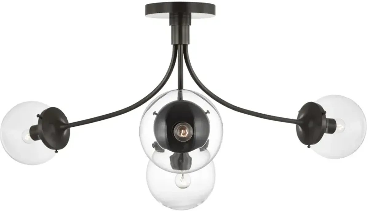 Prescott Lrg Semi-Flush Mount
