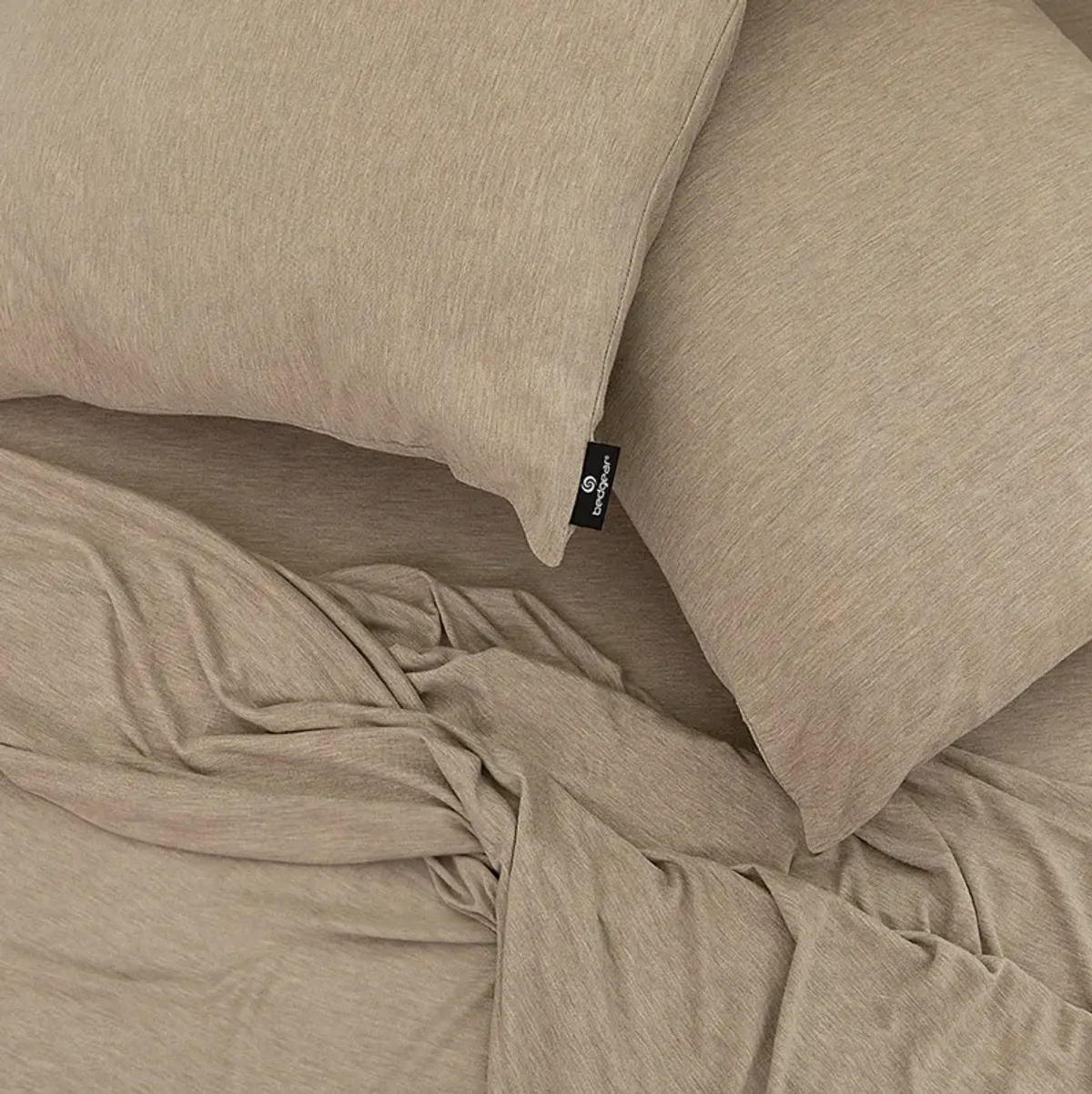 Hyper-Wool King/California King Sheet Set - Medium Beige
