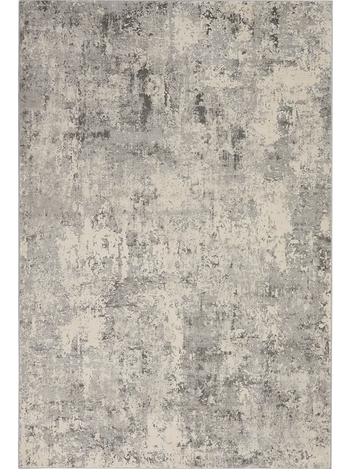 Rustic Textures RUS07 Gray/Beige 5'3" x 7'3" Rug